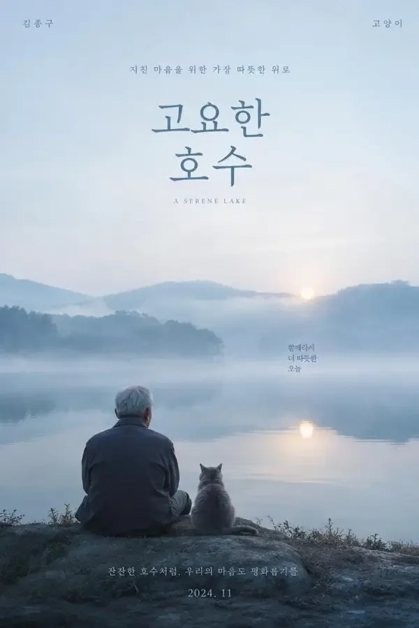 春川的猫 电影海报，韩国剧情/治愈影片