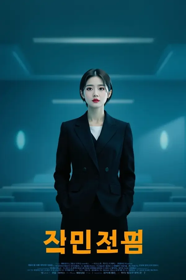 无声辩护 电影海报，韩国律政/剧情影片