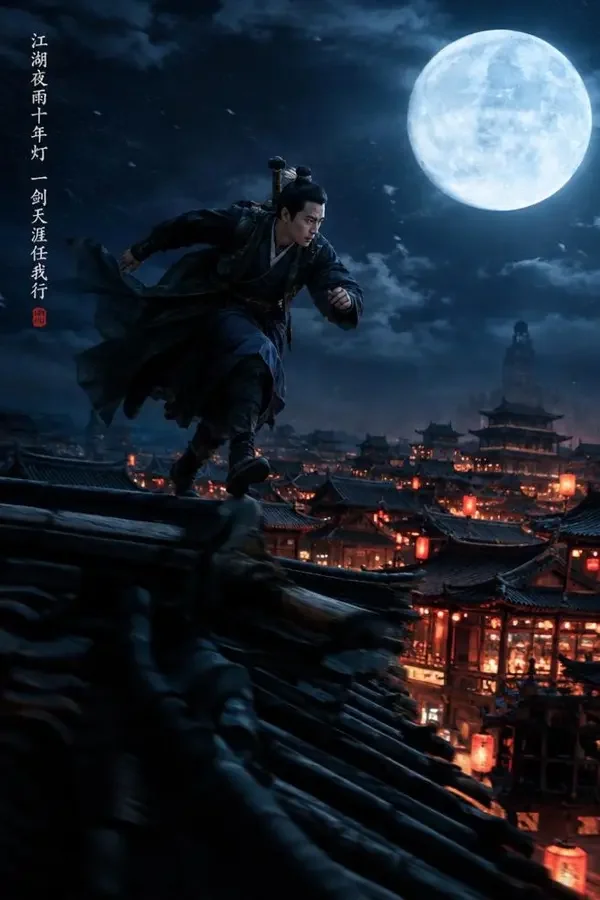 长安十二时 电影海报，中国大陆古装/动作影片