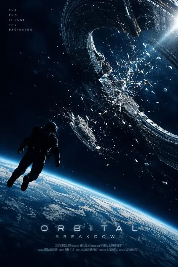 星环坠落 电影海报，美国科幻/灾难影片